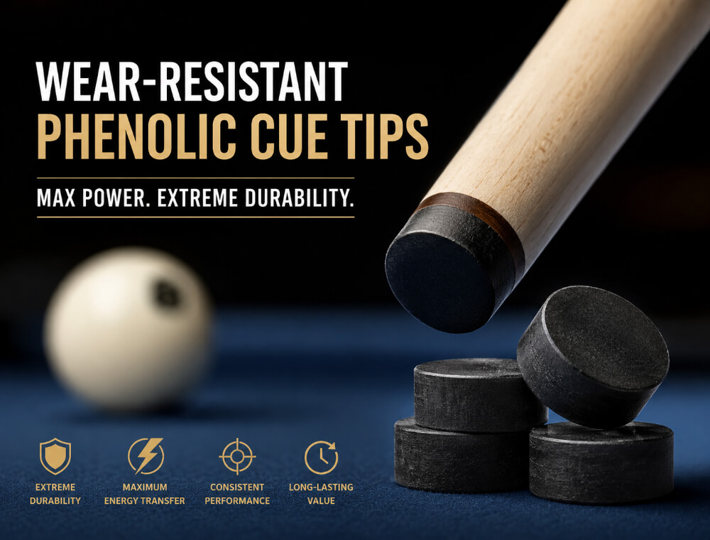 Come le canne fenoliche diventano punte di stecca d'&eacute;lite resistenti all'usura